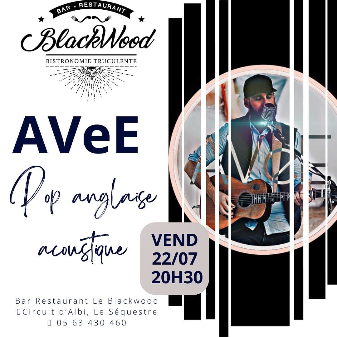 Avee en concert au Blackwood Albi