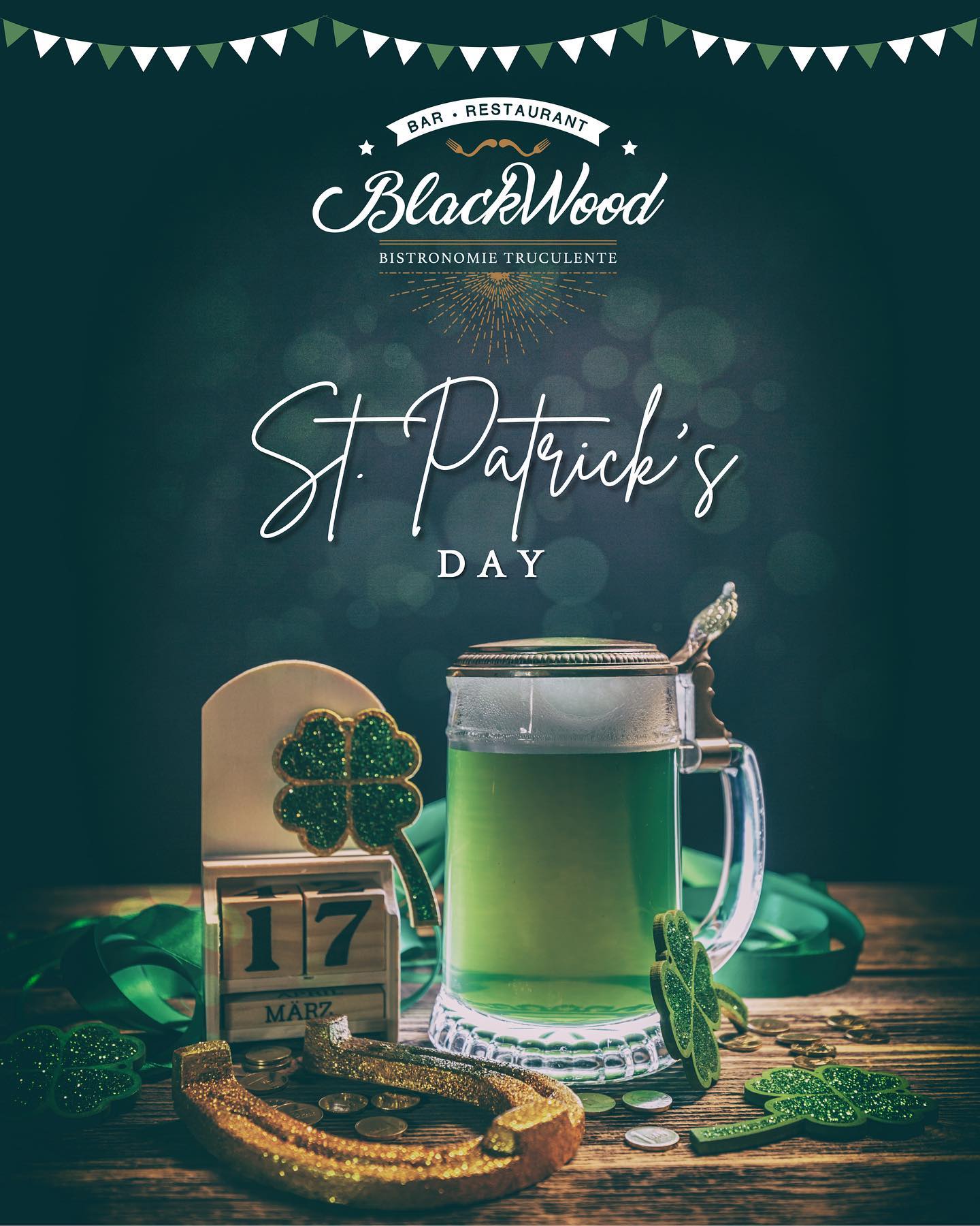 Jour de la saint Patrick au Blackwood Albi