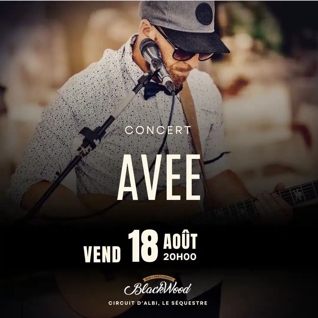 Concert Blackwood Albi - Avee - Pop Acoustique