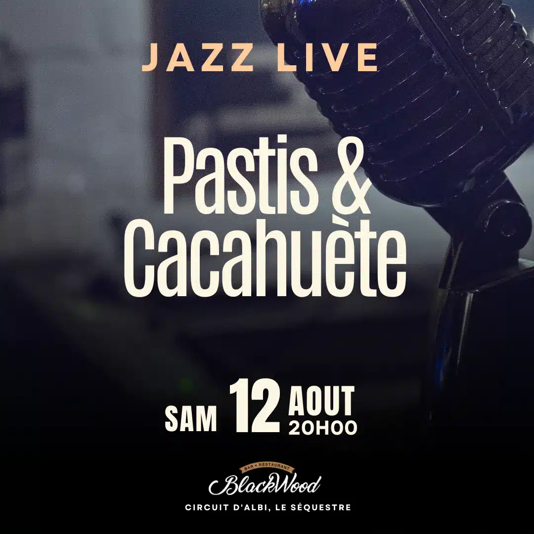 Concert Blackwood Albi_- Jazz Live - Pastis et Cacahuète